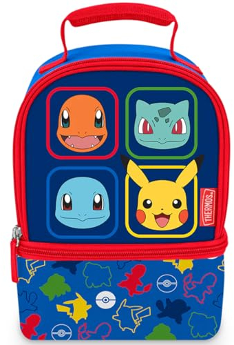 Thermos Kit de almuerzo dual con licencia de Pokémon