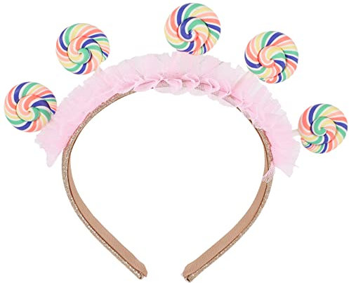 jojofuny Haarschmuck Lutscher-Stirnband Party-haarreifen Neuheit Stirnband Lutscher-partyzubehör Stirnband Für Die Party Süßigkeiten-partydekorationen Partybedarf Kleinkind