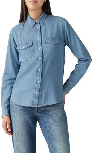 Levi's Femme Iconic Western Chemise à Bouton Bas, Play Break, M