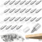 100 Pcs Taquet Etagere, Support Etagere, Taquets pour étagères Support d'Étagère Étagère Broches Cheville Supports de Plaque en Métal pour Meubles Placard Bibliothèques