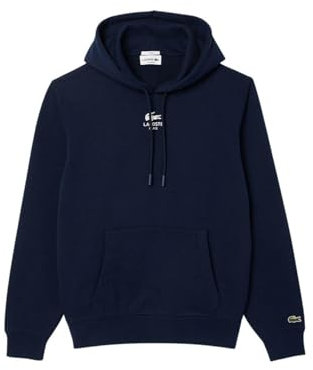 Lacoste SH2740 Maillot de survêtement, Bleu Marine, M Mixte Adulte