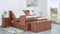 Boxspringbett Nado 240x220, DS-Altrosa, 7-Zohnen Taschenfederkernmatratze, Ergoflex - Inklusive Aufbau - Deutscher Hersteller