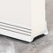 Volminex Burlete Puerta Entrada PVC, Burlete Puerta Exterior Autoadhesivo, Burlete Bajo Puerta Antipolvo, Tira de Sellado para Aislamiento Acústico Prueba de Viento y Agua (Blanco, Anchura 3,5-5,5 cm)