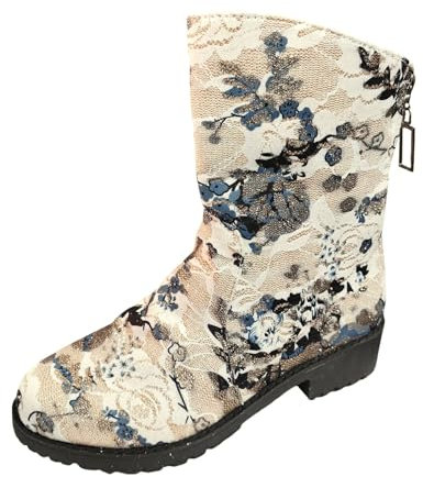 Stivaletti Donna con Tacco Stivaletti Donna Bassi Estivi Stivali Alti con Tacco a Spillo Womens Boot Pantofole Donna Animali Pantofole Bambina 30 Pantofole Donna estive da casa Ciabatte Donna