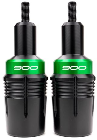 MOWOK Tamponi Paratelaio Protezione del Anticaduta Moto Accessori per Kawasaki Z900 RS Z900RS 2017-2023 2024 2025 (Verde)