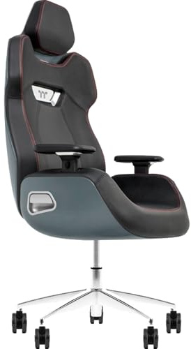 Thermaltake Argent E700 | Real Leather Gaming Chair | Houndstooth Fabric