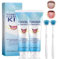2Pcs Zungenreiniger Gel Zungengel Zungenreiniger-Set Zungenreinigungsgel Zungengel Zungenreinigungsgel Kann Mundgeruch Reduzieren Frischer Atem für Zungenreinigen mit 2 Zungenschaber