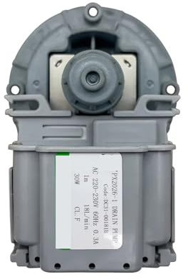 ADMPSXIC Motor de Bomba de Drenaje PX2026-1 220-230 V 60 Hz 30 W 18 L/min DC31-00181B, Compatible con Samsung, Piezas de Drenaje for lavadoras.