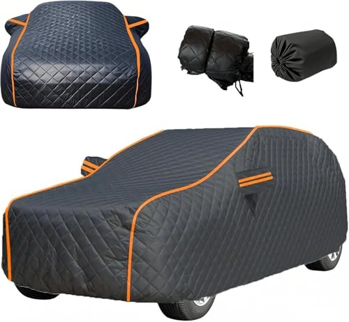 Autogarage Abdeckung Für Mini Cooper Cabrio 2005-2025, Autoplane Wasserdicht, Autoplane, Abdeckplane Auto, Autoabdeckung Outdoor, 4-Lagige Dicke Baumwolle, Groß, Atmungsaktiv Cb908