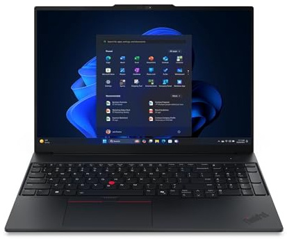 Lenovo 2026 Laptop | ThinkPad E16 Gen 3 | 16 Zoll 1920 x 1200 IPS | Intel-16 Core Ultra 7 255H | 8GB DDR5 | 512GB SSD | Windows 11 Pro | Wi-Fi 6E - Bluetooth 5.3-720p HD Kamera - Schwarz