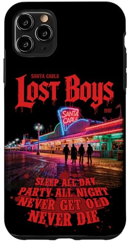 Santa Carla retro 1987 vintage vampire, classic horror, Case for iPhone 11 Pro Max