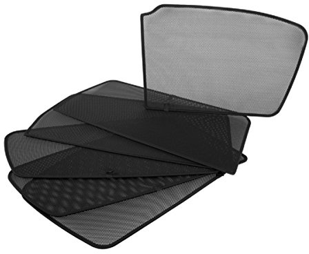 Fahrzeugspezifische Sonnenschutz Blenden passend für Seat Ibiza 5-türer (6F) ab 6/2017- Komplett-Set AZ17002310