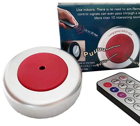 KKPLZZ Furzmaschine Fernbedienung Lustiger Soundgenerator Gag Geschenk Witz Streich Neuheiten Maschine Soundgenerator