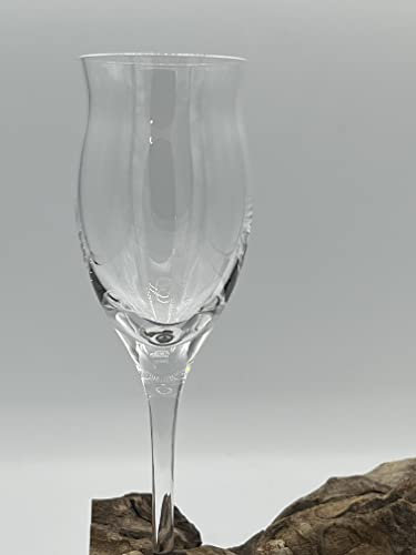 Generisch 6er Set Schnapskelche ohne Fuß, Mundgeblasen, 3 cl, Shotglas, Trinkglas, Zuhause, Rund, Handgefertigt, Wiederverwendbar