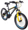 KRON XC 75 Kinder Mountain Bike 20 Zoll ab 6 Jahre | Aluminium MTB Fahrrad 7 Gang Shimano, V-Bremse, 11 Zoll Rahmen, Schwarz Gelb
