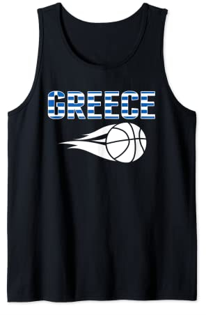 Griechenland Basketball Fans Trikot Griechische Flagge Sommer Sport Liebhaber Tank Top