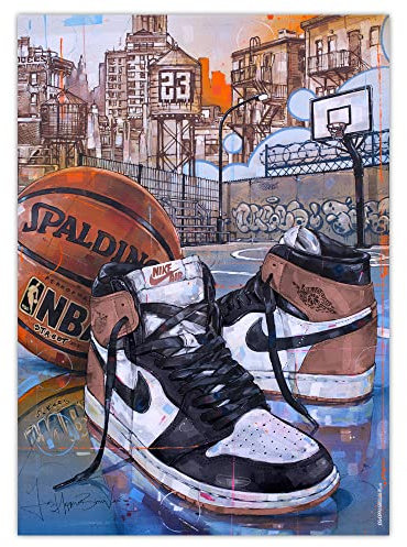 Air Jordan Poster Rost Pink (50 x 70 cm) *ungerahmt