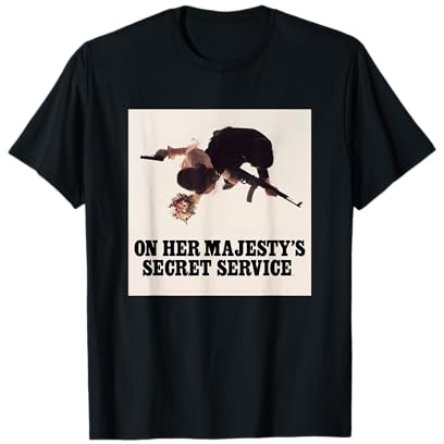 Official James Bond 007 On Her Majesty's Secret Service T-Shirt
