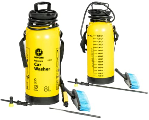 Top Home Solutions High Pressure Water Spray Car Wash - Knapsack Weedkiller Chemical Fence Water Spray - Portable Manual Hand Pump – Pesticides Insecticides Spray for Home (8 Litres)