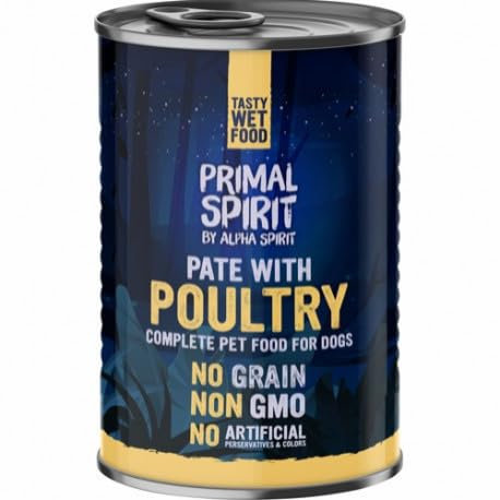 Primal Spirit Dog Poultry Dose 24 x 400 g