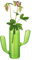 YLSZHY Dekorative Mini-Kaktus-Blumenvase aus Glas, Niedliche, Einzigartige Grüne Kaktus-Vase, Tischdekoration für Zuhause, Küche, Büro, Wohnzimmer, Akzentdekoration(#1)