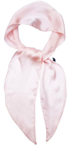 kcctoo Solides langes Halstuch, Schal, Krawatte für 50er-Jahre-Kostüm, Tasche, Haarschal, Geschenk für Party, Halloween, Cosplay-Zubehör, 140*13cm