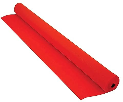 DIOB Teppichläufer, roter Teppichläufer for Partys, Gangläufer for Hochzeiten im Innen- oder Außenbereich, Abschlussball und Partys (Size : 1.5x35m)