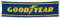 Bofanio Flagge kompatibel mit Goodyear Tires Flagge Banner Dekor Motorrad Auto Racing 0,6 x 2,4 m Banner für Garage Man Cave Schlafsaal Zimmer