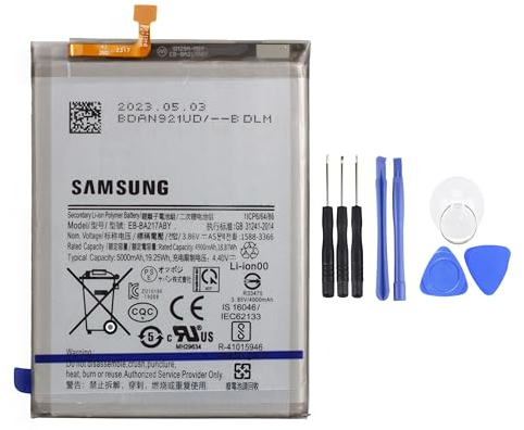 Batterie d'origine Samsung A12 pour Samsung Galaxy A21s EB-BA217ABY (A217F), Galaxy A12 (A125F), Galaxy A12s (A127F), A13 4G (A135F), M12 (M127F)