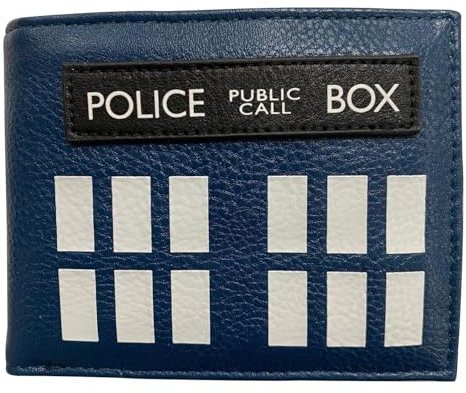 Scificollector Doctor Who Tardis Deluxe Wallet für Erwachsene, blau, 13 X 9 X .7cm, Modern