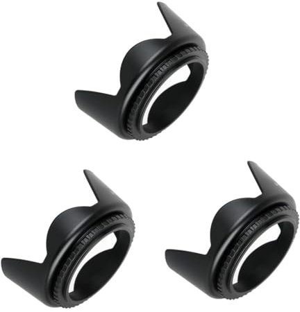 jojofuny 3stücke Universeller Profi DSLR Objektivdeckel Für Olympus Blendung Schützt Vor Stößen Installieren Geeignet Für DSLR Objektive