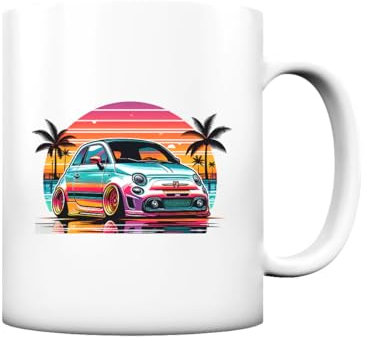 glstkrrn 595 500 cinquecento Palm Sunset Tasse, Keramik, 330ml
