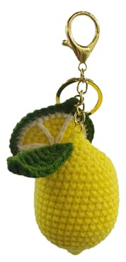 CHEZBABY Handmade Bag Charm Key Chain Car Keyring Charm Handbag Bag Purse Pendant