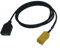 GLOBALHUT Cavo adattatore audio USB per auto per Fiat, cavo AUX USB a 6 pin femmina, installazione rapida e facile da usare