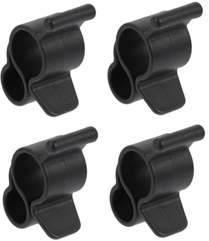 ULTECHNOVO 4piezas Clips para Toldo Cuerda De Luz Barra Enrollable Gancho De Abs Toldo Ligero