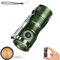 Sofirn SC13 519A, Mini Taschenlampe, 5k Farbtemperatur, Farbe Wiederherstellen, 1100LM, 150M Bestrahlungsentfernung, IPX8 Wasserfest, AL6061, EDC taschenlampe für Camping, Wandern, Notfäll (Grün)