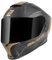 Bogotto Phantom Carbon Helm, schwarz/Gold, M