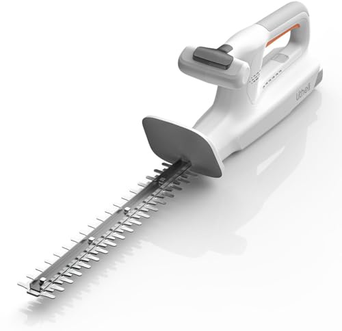 Litheli Taille-haie sans fil 20 V de 40,1 cm (coupe de 1,6 cm), taille-arbuste/buisson portable, léger pour les branches épaisses et les travaux de cour, fonctionne avec le système Litheli 20 V