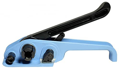 Tensor Manual de acero para Flejes hasta 19 mm - Calidad Profesional TECPLAST TD - Para Fleje de Plástico + Textil + Poliéster