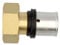 Pipetec Pressfitting Verschraubung Übergang 20x2 mm 3/4 Zoll Innengewinde TH Kontur Verbundrohr, DVGW, TH-Profil