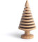 The Oak Men - Tree - Dekofigur - Baum Tannenbaum - Holz - gerillt - hell - Eiche Natur- Höhe: 13 cm