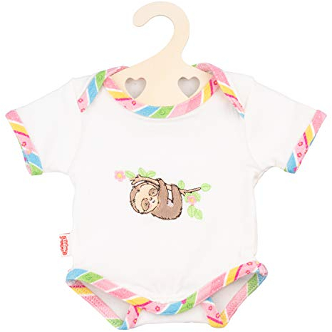 Heless 1911 - Body für Puppen im Faultier Flauschi Design, Größe , 28 x 35 cm