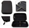 caseroxx GPS-Tasche für SNOOPER Truckmate S6900 – Hardcase mit Gummizug & Netzfach – stoßfeste Schutzhülle für Navigationsgeräte, ideal für Reise, Wandern & Alltag