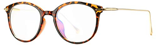 COASION Blaulichtfilter Brille Damen Herren Ohne Sehstärke Blaulichtbrille Superleichte Computerbrille Gaming Mindert Augenbelastung