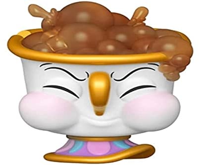 Funko Pop! Disney Beauty and The Beast Chip Burbujas sopladoras Exclusvie