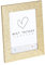 walther design Picture Frame Twinkle 13x18 cm, Gold with Glitter Finish, Portrait Frame, IT318G