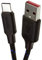 kenable BRAIDED 20AWG USB A To Type C USB-C FAST CHARGER 3A+ Charging Cable 0.5m BLACK [0.5 metres]