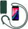GoodcAcy Handykette Handyhülle für iPhone 7 plus/iPhone 8 plus,Smartphone Necklace Hülle mit Band Schutzhülle mit Kette zum umhängen Halskette Flüssig Silikon Case für iPhone 7 plus/iPhone 8 plus,Grün