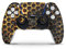 Skins4u Skins Folie Design Aufkleber kompatibel mit Sony Playstation 5 Controller PS5 DualSense Skin Schutz Cover Golden Honey.png