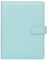 Skycase A5 Binder,6 Löcher Loseblatt Binder, PU Leder Budget, Notizbuch,Ringbuchordner Ringbinder Planer Ordner Portfolio,Ringbuch DIN,Notebook Cover für Füllpapier,Blau